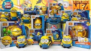 05 Minutes Satisfying with Unboxing DESPICABLE ME 4 Toy, Mega Minions Toys Collection ASMR