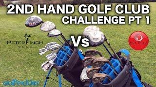 RICK Vs PETER - THE 2nd HAND GOLF CLUB CHALLENGE PT1