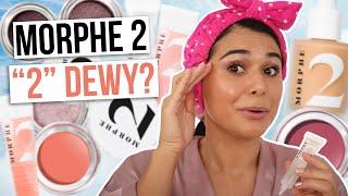 Morphe 2 Review for Combo Skin... Is It TOO Dewy??