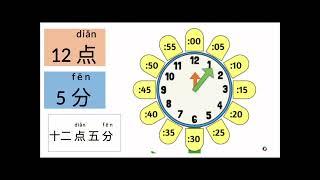 how to say time in Chinese