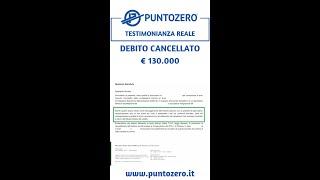 PUNTOZERO SRL - RIPARTI SENZA DEBITO - TESTIMONIANZA REALE ROBERTO - A COSTO ZERO