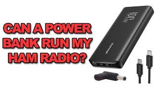 Using a PD Power Bank for QRP Ham Radio!