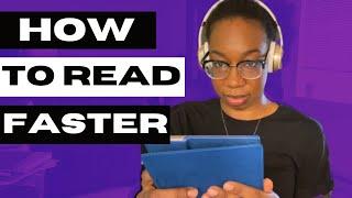 HOW TO READ MORE BOOKS...AND FASTER | read 1,000+ pages in 2 days