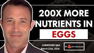   Nutritionally SUPERCHARGED EGGS?! | Carnivore Q&A March 21st, 2024.