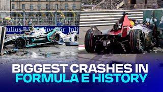 "CHAOS at turn one!"  | Biggest crashes in Formula E history