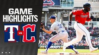 Rangers vs. Guardians Game Highlights (8/25/24) | MLB Highlights