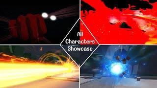 The Strongest Battlegrounds All Characters Showcase !