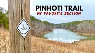 MY FAVORITE SECTION OF THE PINHOTI TRAIL 