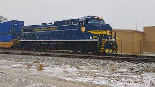 NS 29A With NS 4851 (TA&G Heritage Unit) Solo and a Mid-Train DPU.