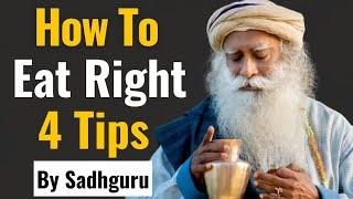 How To Eat Right?| Mystical Yogi: SADHGURU #sadhguru #motivational #life #food