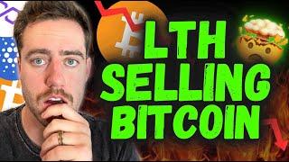 BITCOIN FALLING AS LONG TERM HOLDERS TAKE PROFIT!