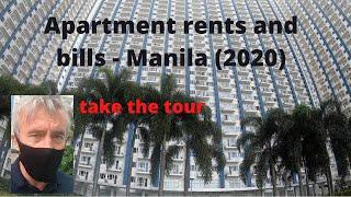 Apartment rents and bills Manila (2020). Affordable condo tour.