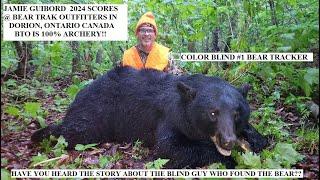 JAMIE GUIBORD TAKES MONSTER BLACK BEAR SPRING 2024 AT BEAR TRAK OUTFITTERS DORION, ONTARIO CANADA