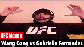 UFC Macau: Wang Cong vs Gabriella Fernandes LIVE REACTION