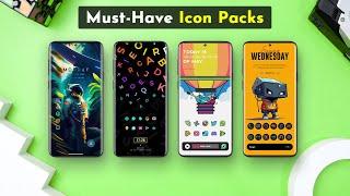 8 MUST HAVE Best Icon Pack Every Android User Needs to DOWNLOAD Now! [2024]