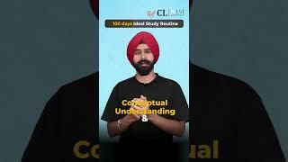 Revealed Last 100-day Study plan for CLAT 2025 #clatpreparation #clatstrategy