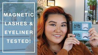 Magnetic Lashes & Eyeliner TESTED! -  The LashLiner System