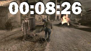 Resident Evil 4 New SPEEDRUN 8 Minutes! - 00:08:26 - Walk Through Walls - Cheat Speedrun