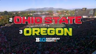 Big Ten Saturday Night on NBC intro | 2 Ohio State @ 3 Oregon | 10/12/2024