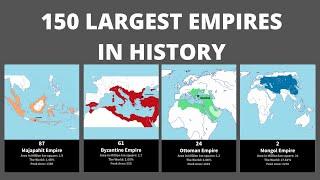 Top 150 Largest Empires in History