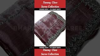 new latest wedding sarees collection | jimmy choo saree | designer sarees #sarees