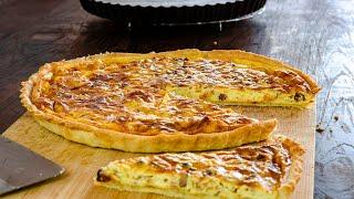 Quiche Lorraine - Klassisches Rezept für die Tarte mit Speck und Käse aus Frankreich