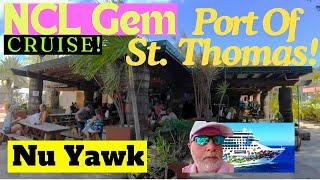 🟡 Norwegian Getaway | An Afternoon In The Port Of St. Thomas! Havensight Mall Excursion. #Cruise