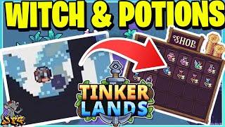 TINKERLANDS Cave & Witch Location Guide Plus Cauldron/Potions Tips - Huge Buffs!