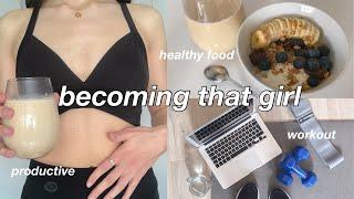 poranna rutyna THAT girl *wstaję o 6:30, workout, healthy lifestyle*