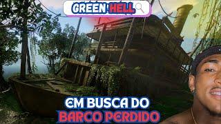 GREEN HELL AO VIVO, EM BUSCA DO barco ABANDONADO na AMAZONAS, PERIGO MORTAL PARTE 2