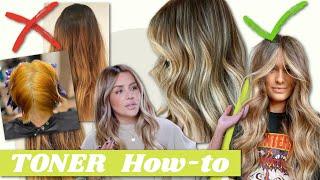 How to Tone for the Hair Color You Want! - With Any Brand