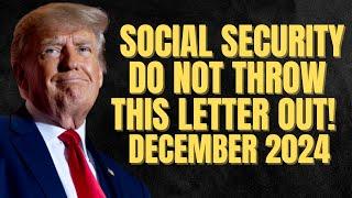 URGENT! Social Security Benefits INCREASE Letter In The Mail NOW! SSA, SSI, SSDI Increased Payments