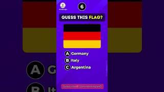 Guess the Country by their flag quiz - Comment how many did you get right?  #shorts #quiz #flag