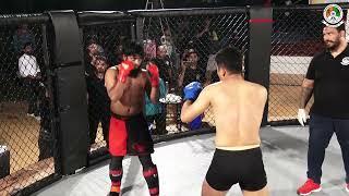 Zakir Siddiqui Vs Angam Sinha qualifying bout of MMAFI National Federation MMA Championship, 2021.