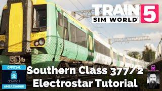 TSW5 Setup and Drive the Class 377/2 Electrostar on WCML with Safety Systems