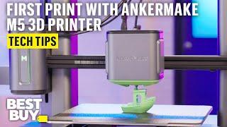 Starting Your First Print with the AnkerMake M5 Speedy 3D Printer – Tech Tips from Best Buy