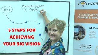 5 Steps for Achieving Your Big Vision | DiscoverChange