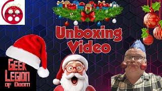 Unboxing Festive Package From Geek Legion Of Doom