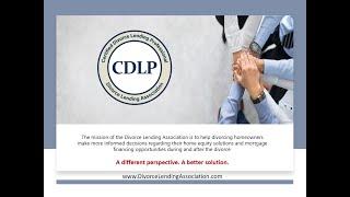 Divorce Mortgage Training Program for Mortgage Professionals CDLP Certification