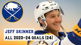 Jeff Skinner (#53) All 24 Goals of the 2023-24 NHL Season