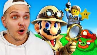 Die LUSTIGSTEN Mario Easter Eggs in Videospielen!