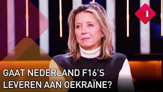 Minister van Defensie Kajsa Ollongren over leveren F16's aan Oekraïne | Op1