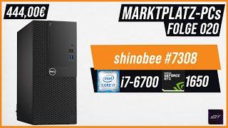 alter Office-Rechner als Gaming-PC?  | Marktplatz-PCs #019 | shinobee #7308 i7-6700 + GTX 1650