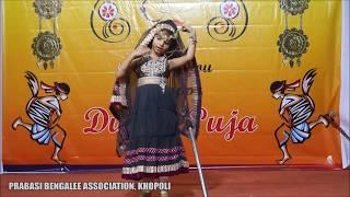 DURGA PUJA SAPTAMI DANCE PERFORMANCE BY ANYA BANERJEE