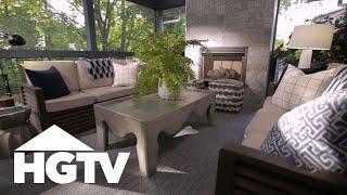 Screened Porch Tour | Urban Oasis (2017) | HGTV