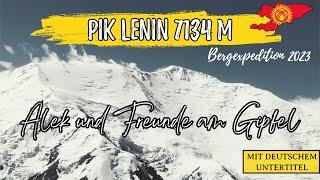 Pik LENIN 7134 m ü. M. | Freunde am Gipfel (2023)