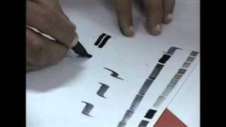 Workshop on Calligraphy Strokes  by Prof. R. K. Joshi