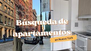  Apartamentos con precios en Nueva York 2024 | Apartment hunting | Los Chous | NYC 