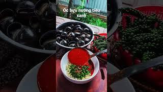 Hướng dẫn cách làm món ốc bưu nướng tiêu xanh/ anh nông dân 84vlog