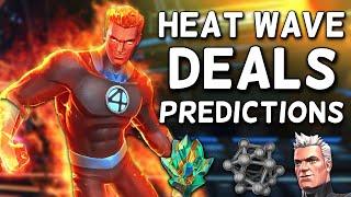 The Time Has Come! | Heat Wave Deals Predictions | Resource Depreciation - 1 Week Away | MCOC
